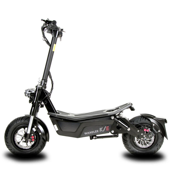 Roller Drosseln Auf 45 Km H Kosten WANDLER-K/E Elektroroller mit Sitz & Straßenzulassung - 45km/h - schw